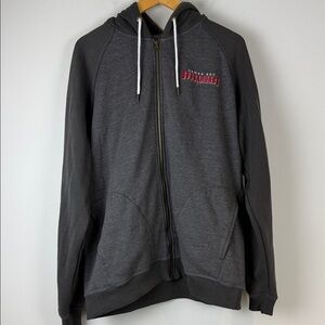 Tampa Bay Buccaneers Darius Rucker Collection Gray Zip-Up Hoodie Size XL